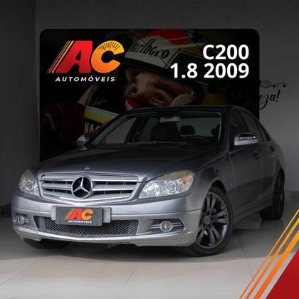 MERCEDES-BENZ C 200 K 1.8 KOMPRESSOR CLASSIC 16V GASOLINA 4P AUTOMÁTICO